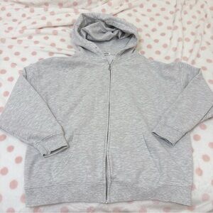 Garage Gray Zip-Up Hoodie